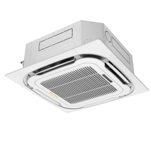 Aparat aer conditionat tip caseta Goldsense 12 000 BTU/h,caseta 4 directii Round Flow, A++, SCOP 6.5, Incalzire pana la -22 grade